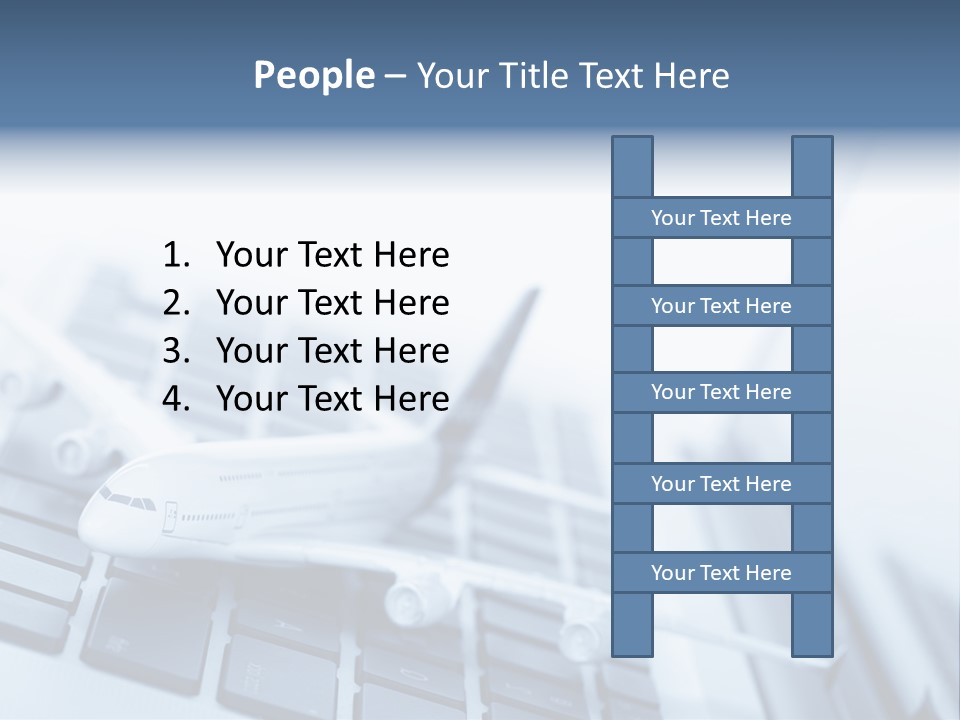 Ticket Online Flight PowerPoint Template