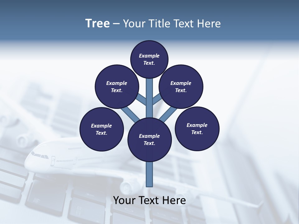 Ticket Online Flight PowerPoint Template