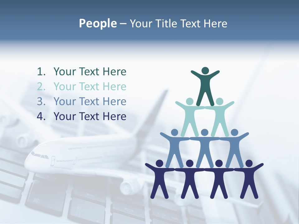 Ticket Online Flight PowerPoint Template