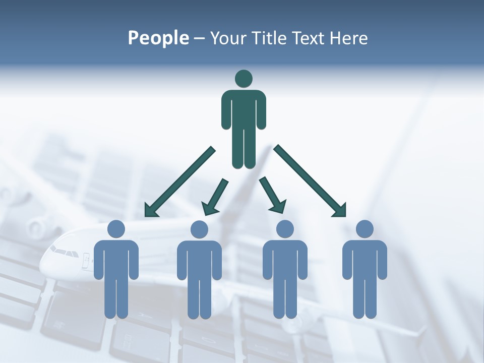 Ticket Online Flight PowerPoint Template