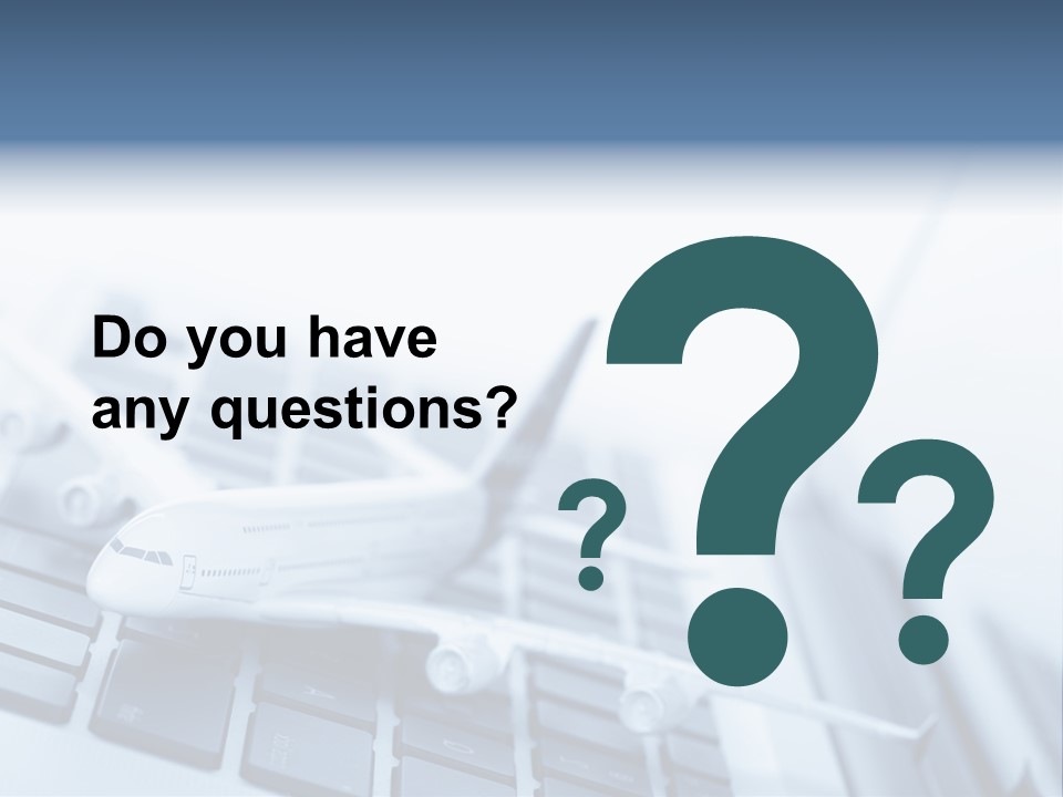 Ticket Online Flight PowerPoint Template