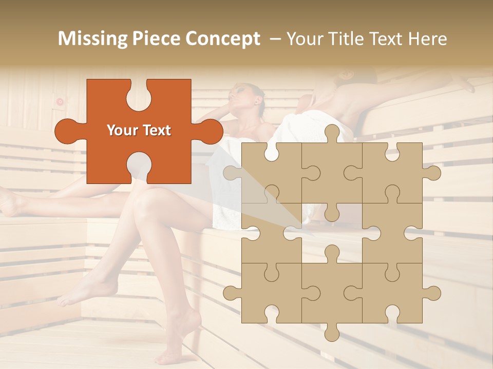 Therapy Spa Heat PowerPoint Template