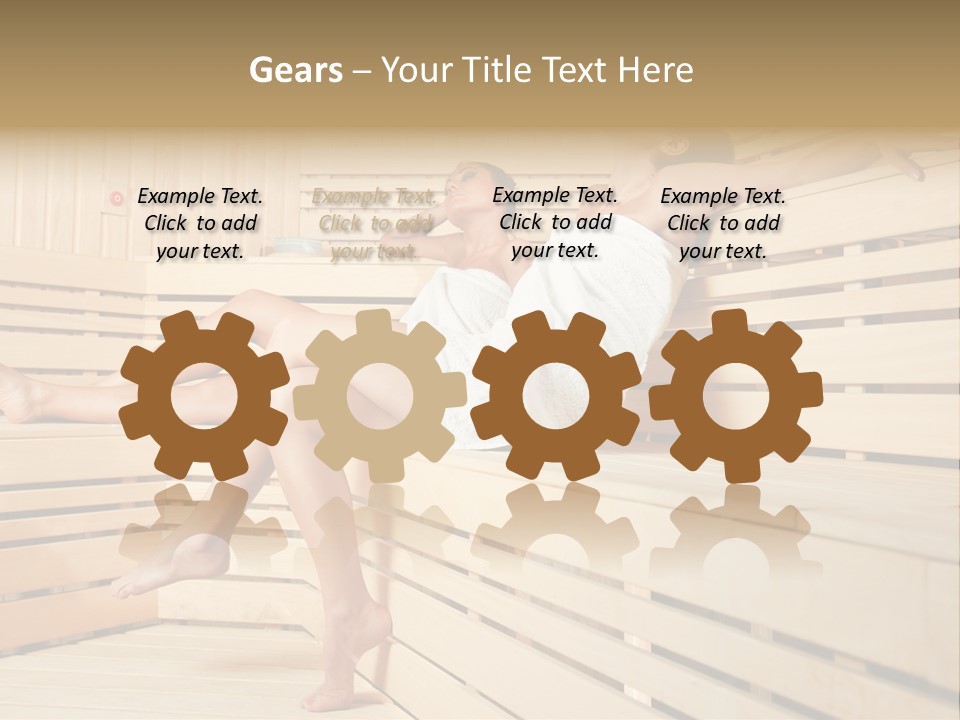 Therapy Spa Heat PowerPoint Template