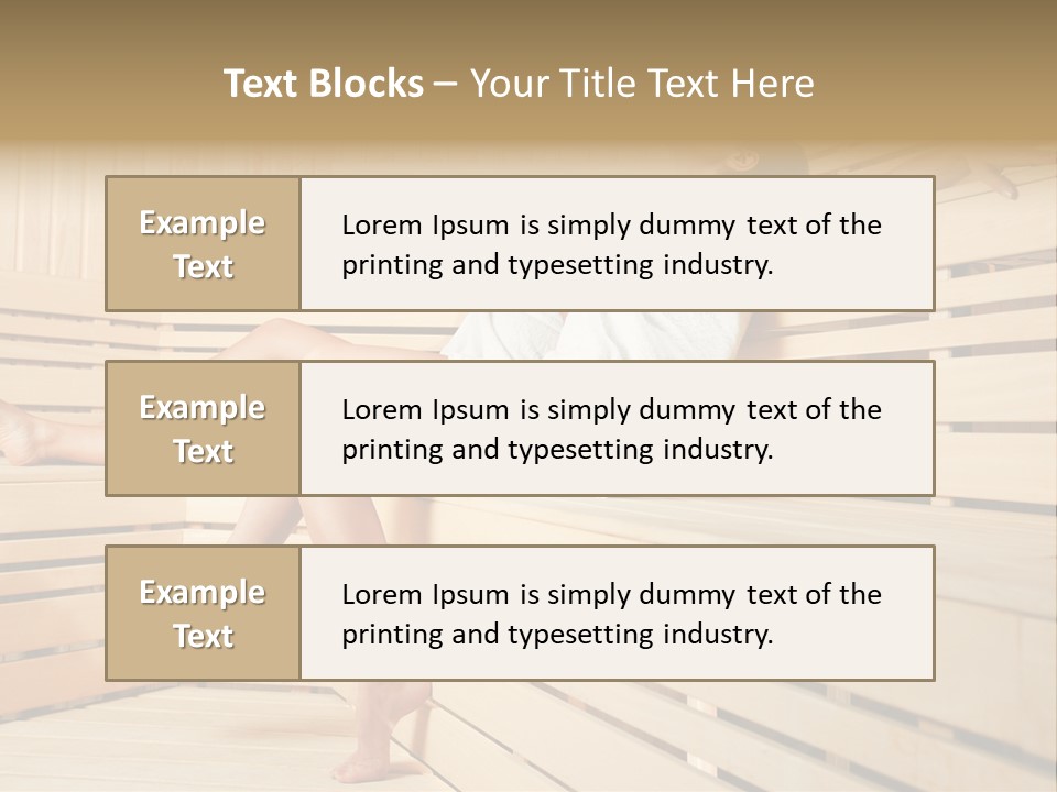 Therapy Spa Heat PowerPoint Template