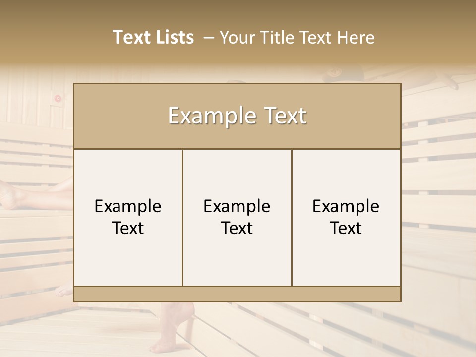 Therapy Spa Heat PowerPoint Template