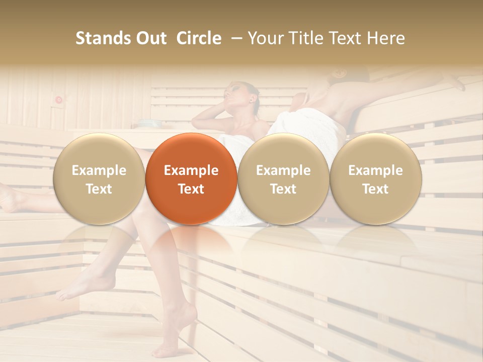 Therapy Spa Heat PowerPoint Template