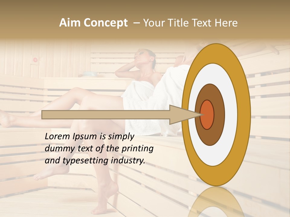 Therapy Spa Heat PowerPoint Template