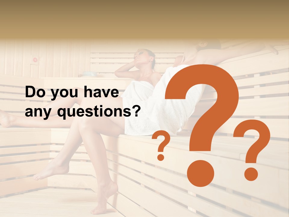 Therapy Spa Heat PowerPoint Template