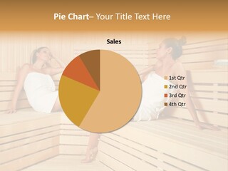 Wooden Female Rest PowerPoint Template