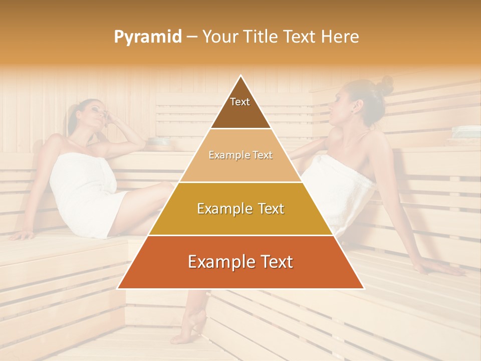 Wooden Female Rest PowerPoint Template