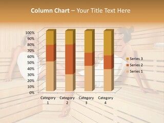 Wooden Female Rest PowerPoint Template