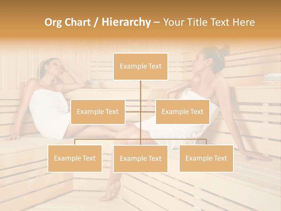 Wooden Female Rest PowerPoint Template