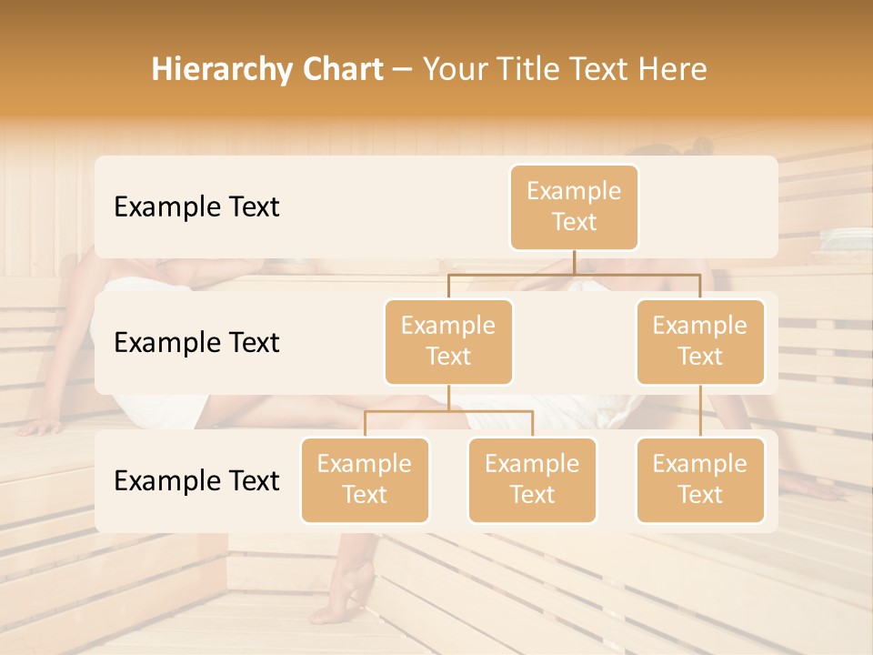 Wooden Female Rest PowerPoint Template