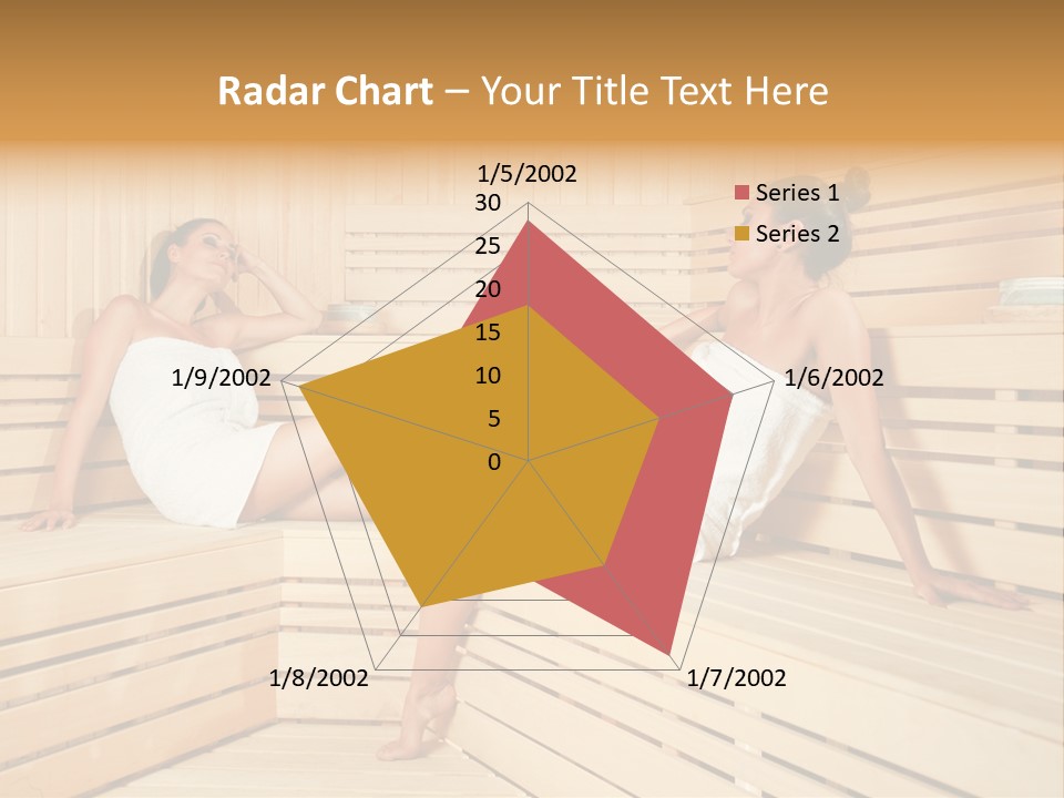 Wooden Female Rest PowerPoint Template