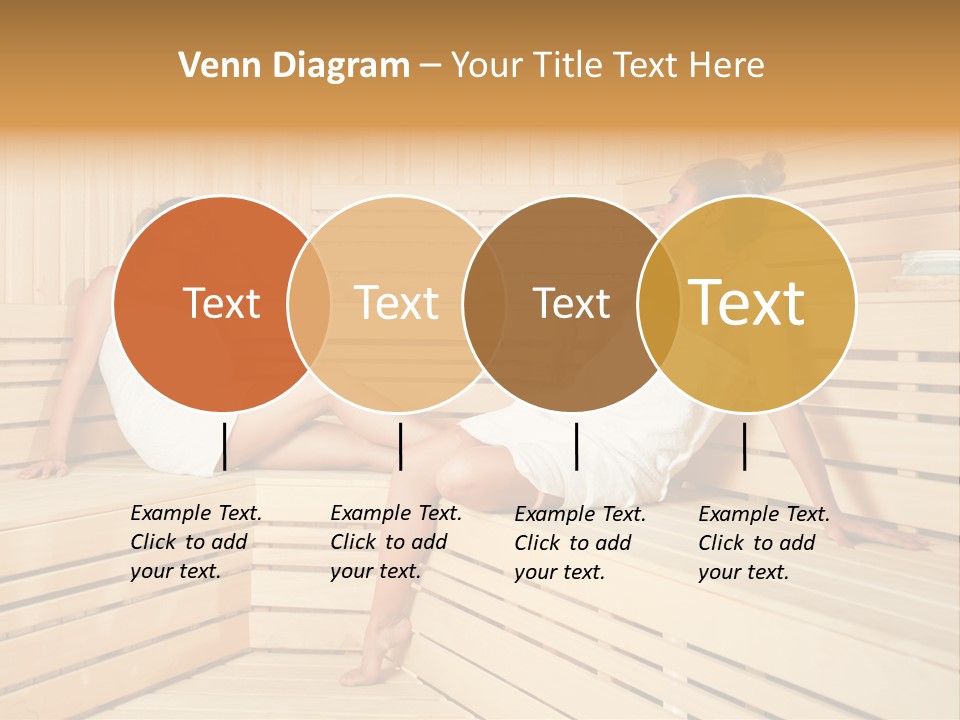 Wooden Female Rest PowerPoint Template