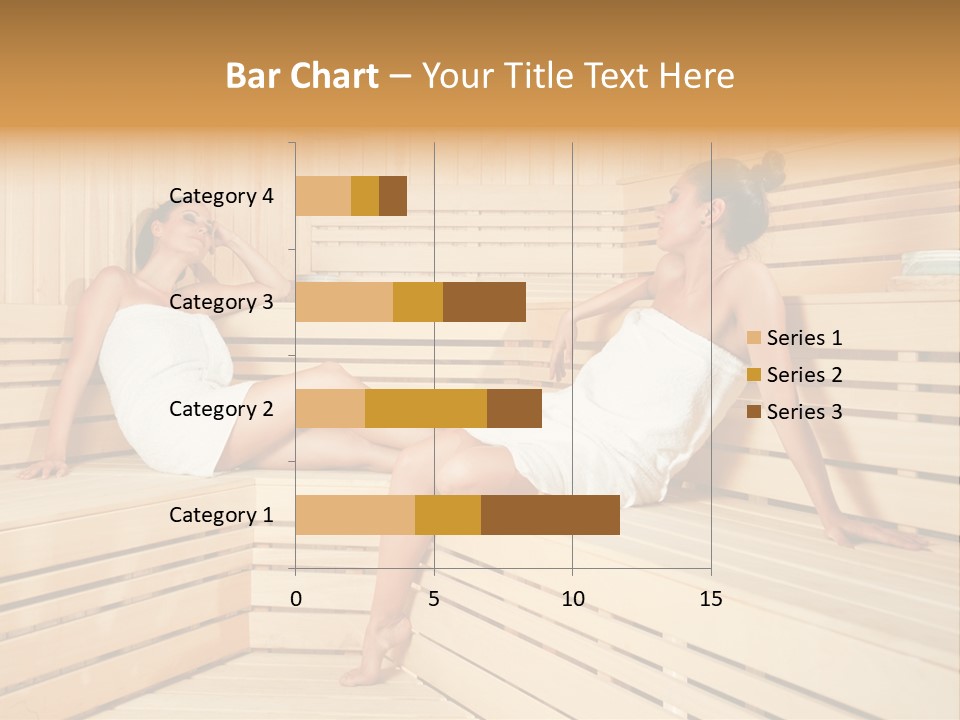 Wooden Female Rest PowerPoint Template