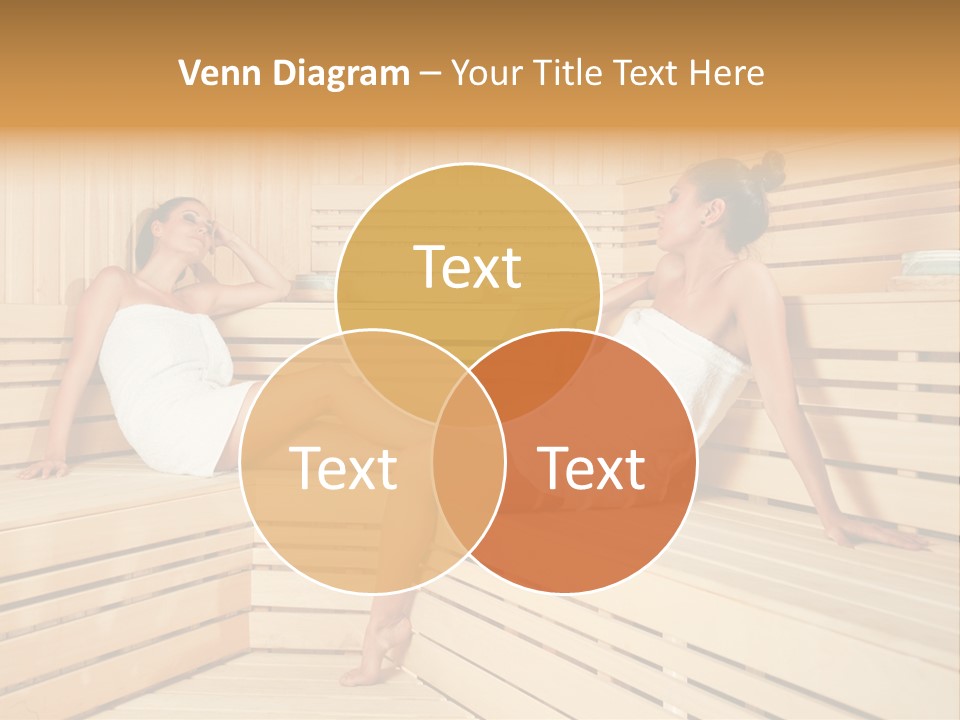 Wooden Female Rest PowerPoint Template