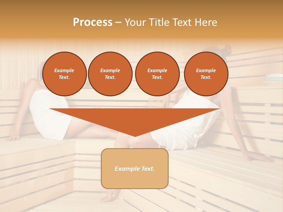 Wooden Female Rest PowerPoint Template