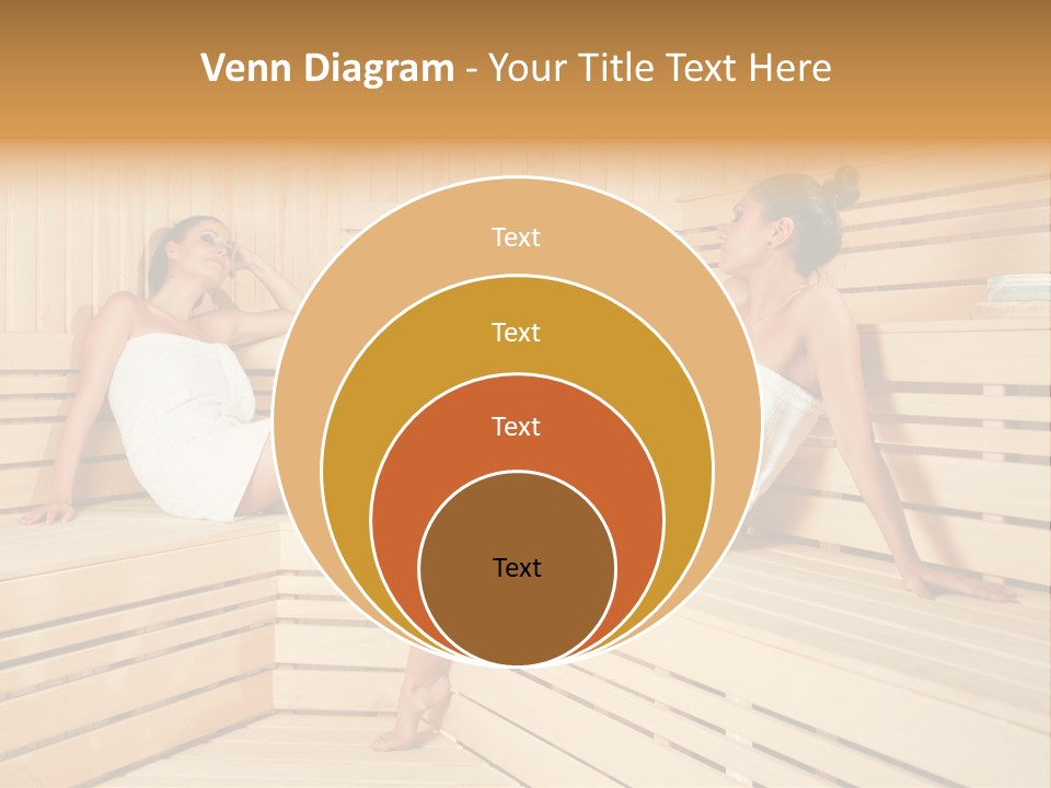 Wooden Female Rest PowerPoint Template
