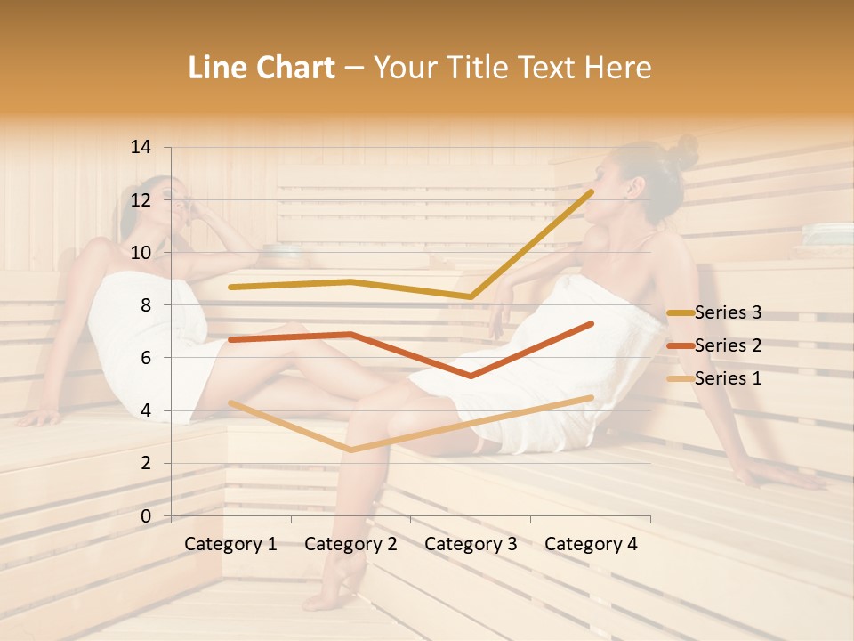 Wooden Female Rest PowerPoint Template