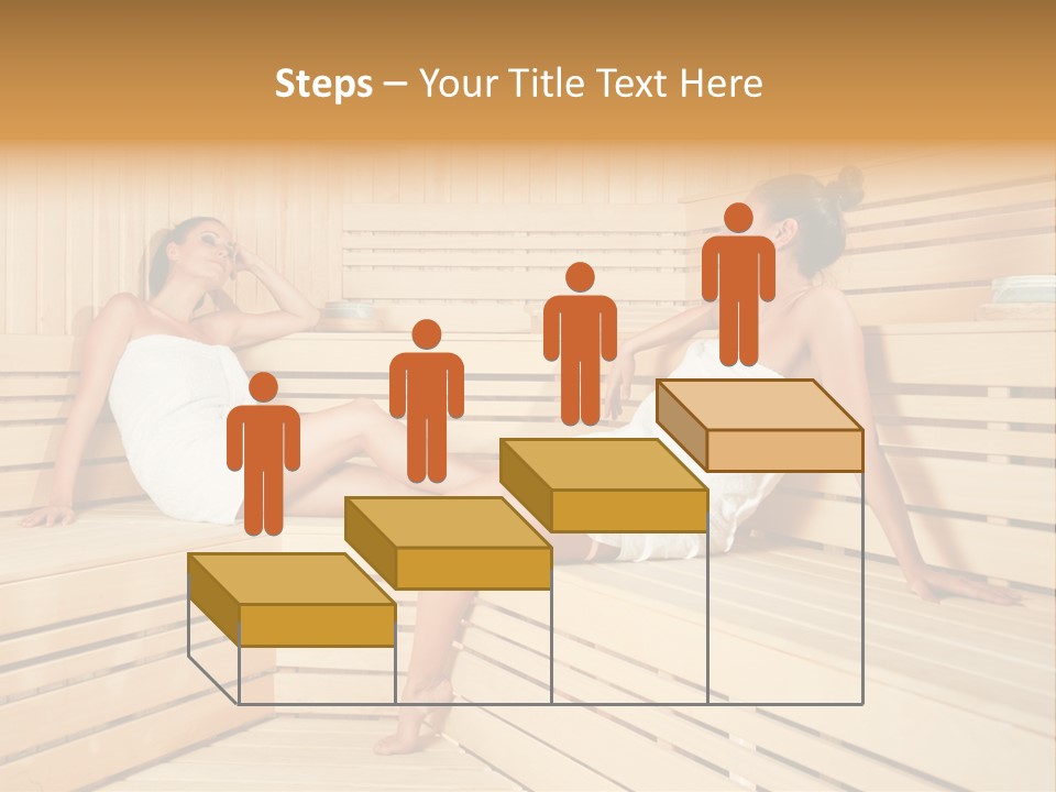 Wooden Female Rest PowerPoint Template