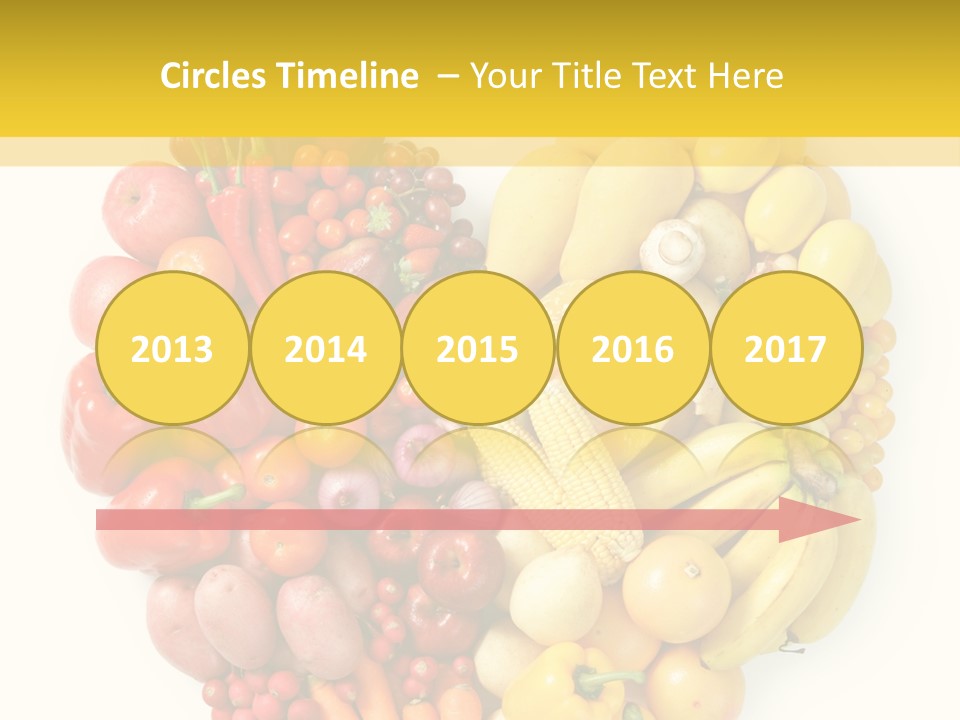 Love Carrot Bell Pepper PowerPoint Template