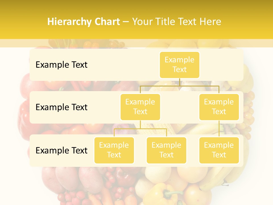 Love Carrot Bell Pepper PowerPoint Template