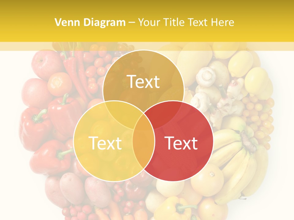 Love Carrot Bell Pepper PowerPoint Template