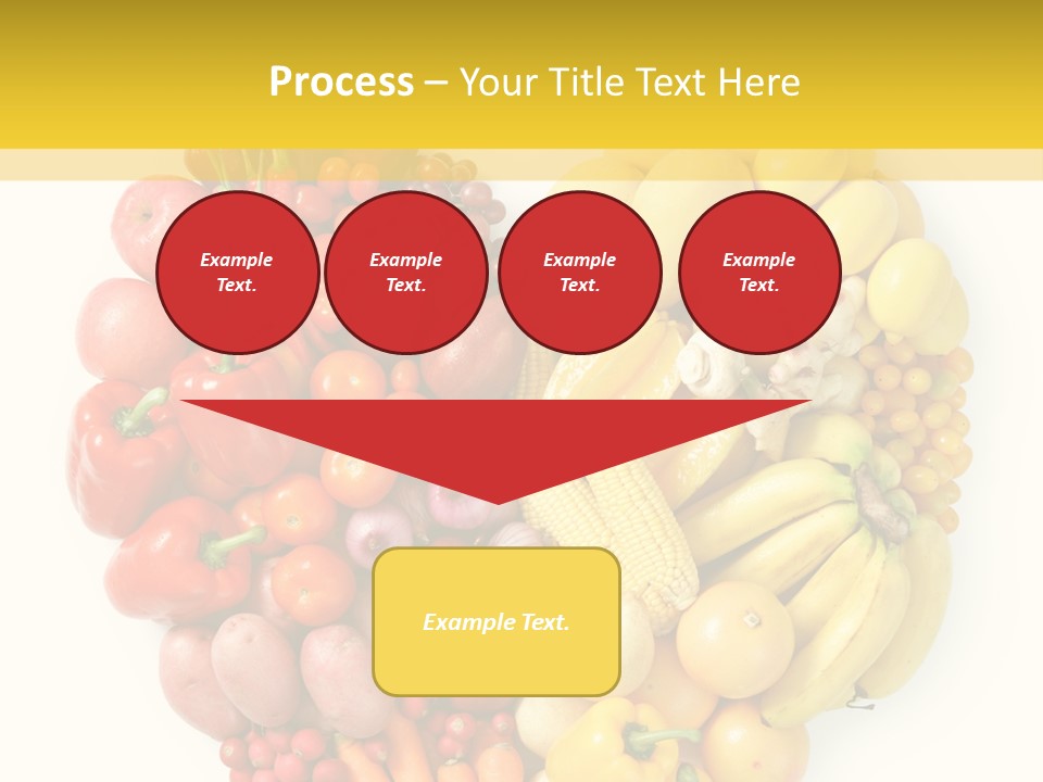 Love Carrot Bell Pepper PowerPoint Template