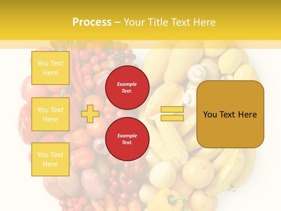 Love Carrot Bell Pepper PowerPoint Template