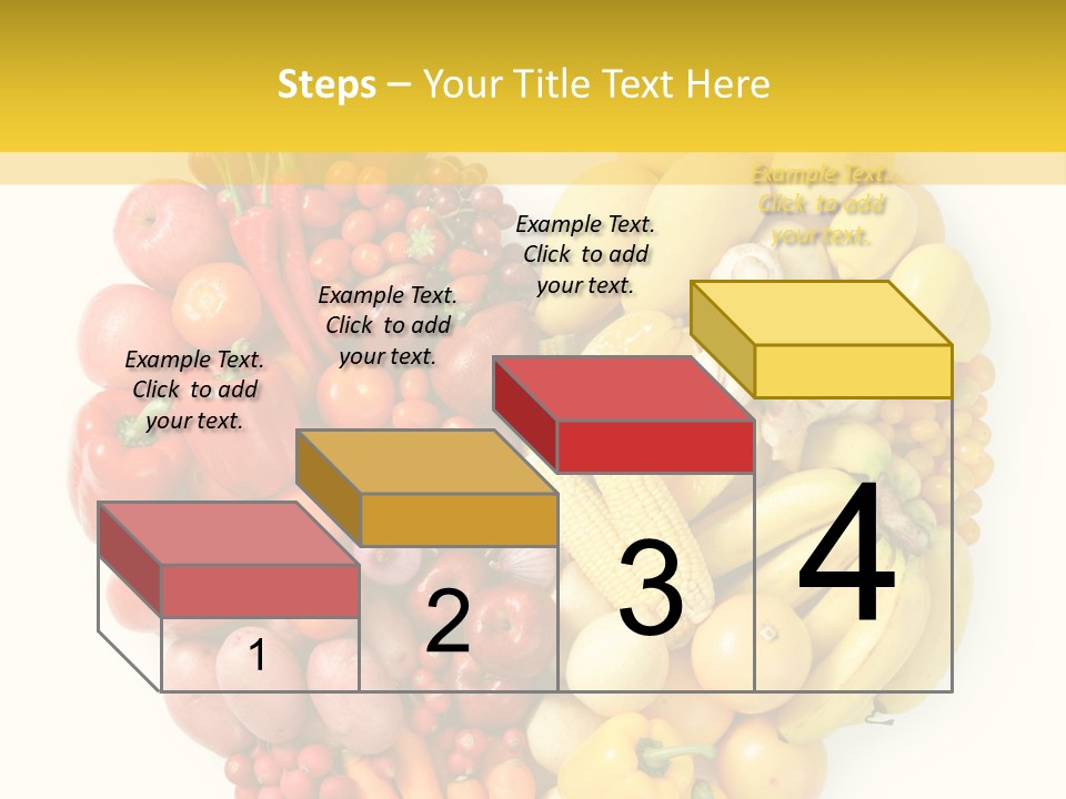 Love Carrot Bell Pepper PowerPoint Template