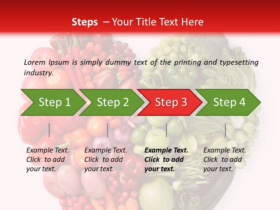 Tomato Love Fresh PowerPoint Template