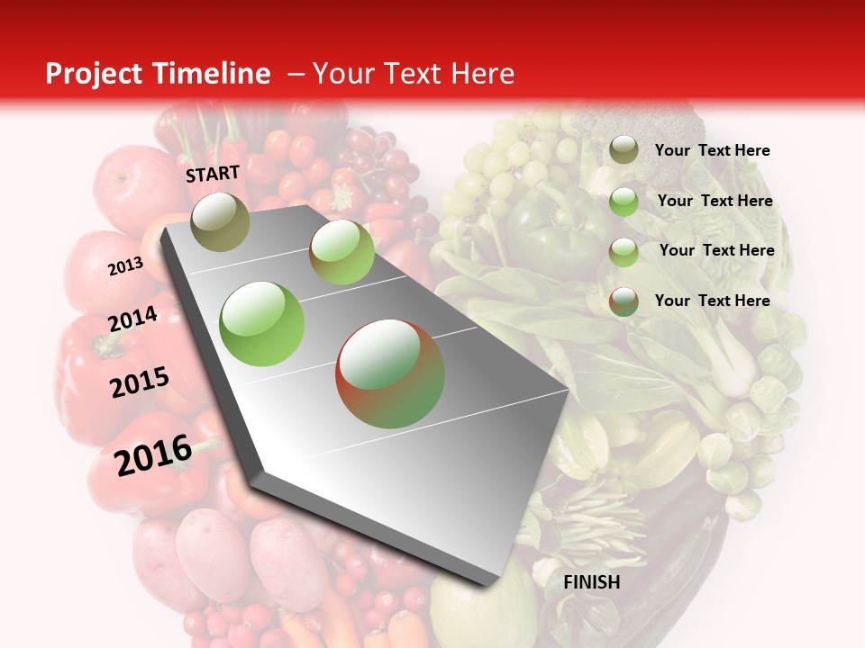 Tomato Love Fresh PowerPoint Template