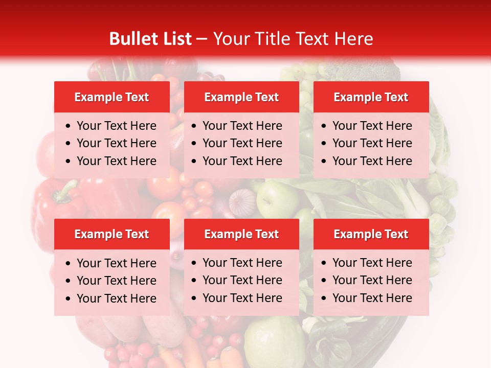 Tomato Love Fresh PowerPoint Template