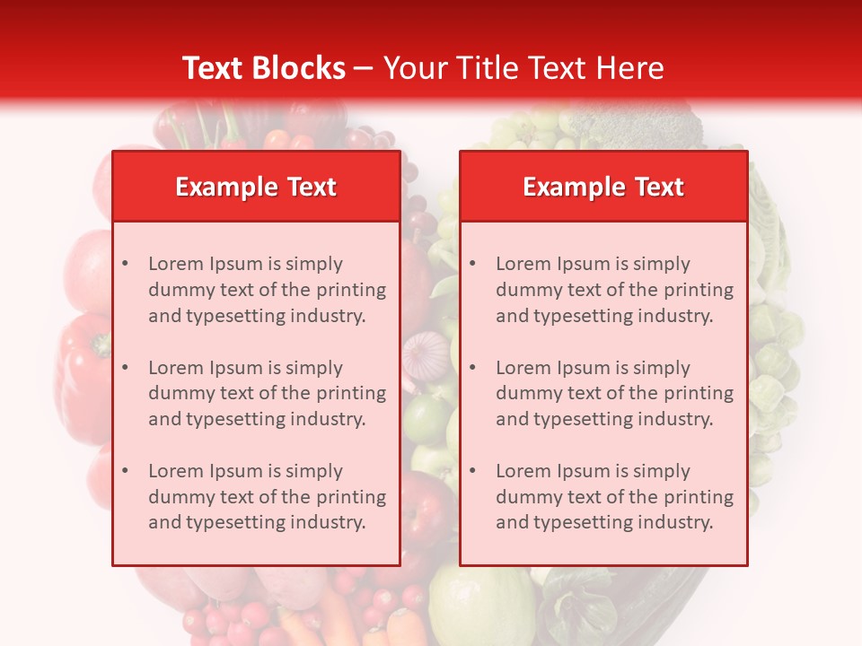 Tomato Love Fresh PowerPoint Template
