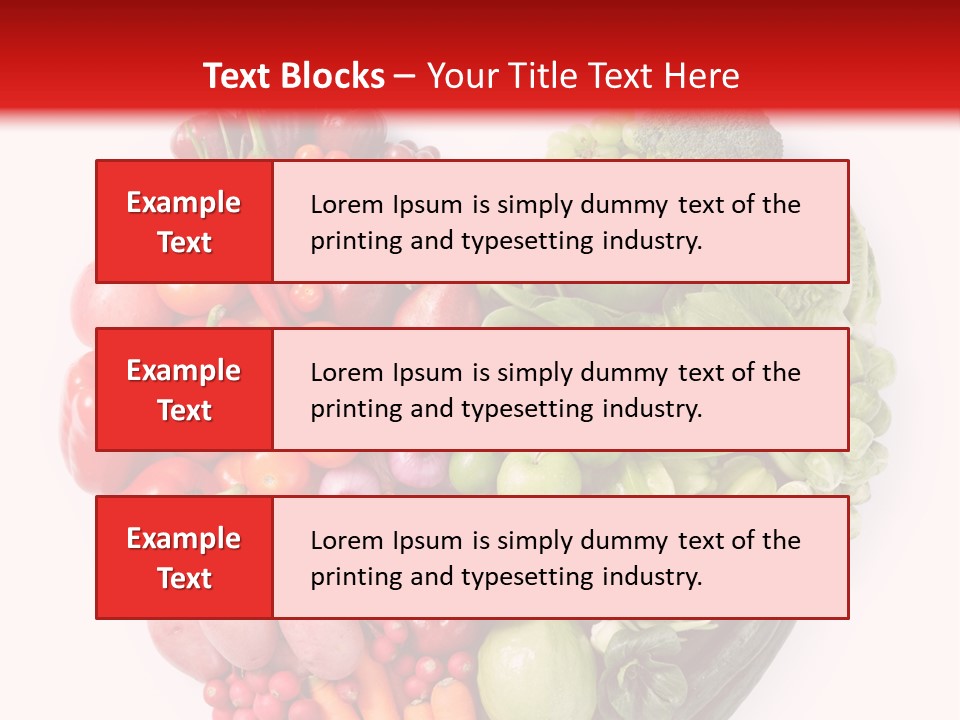 Tomato Love Fresh PowerPoint Template