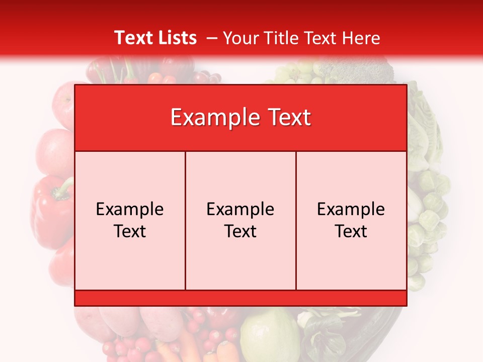 Tomato Love Fresh PowerPoint Template