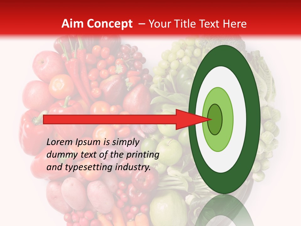 Tomato Love Fresh PowerPoint Template