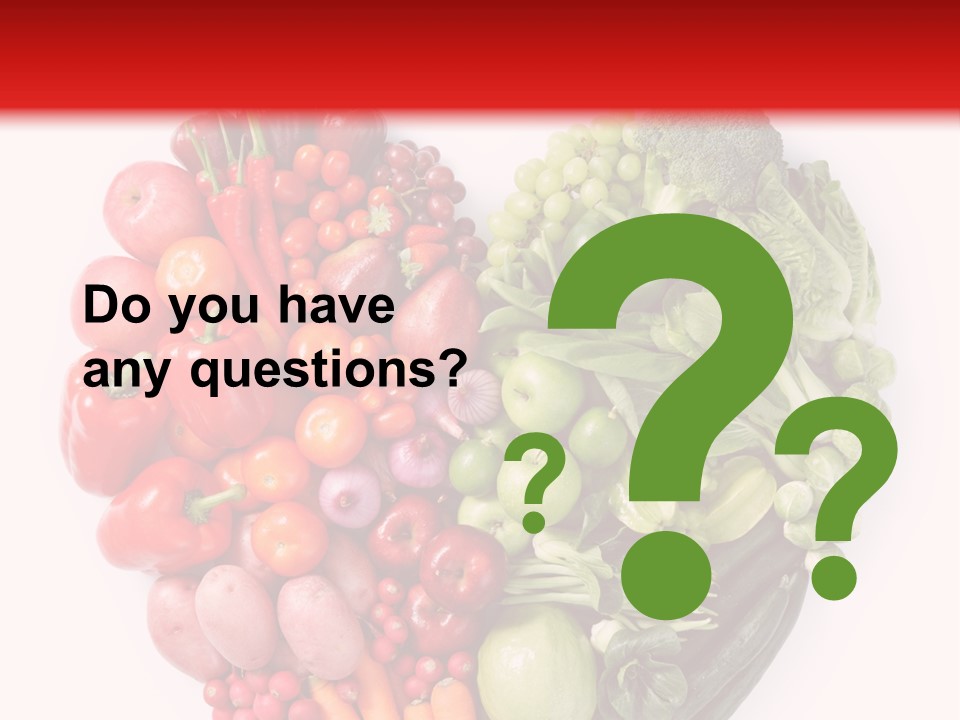 Tomato Love Fresh PowerPoint Template