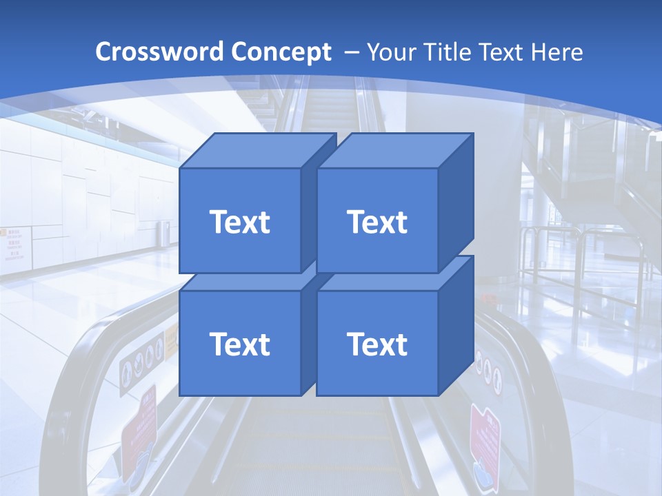 Subway Architecture Way PowerPoint Template
