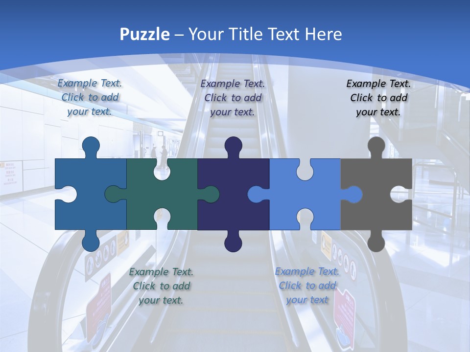 Subway Architecture Way PowerPoint Template