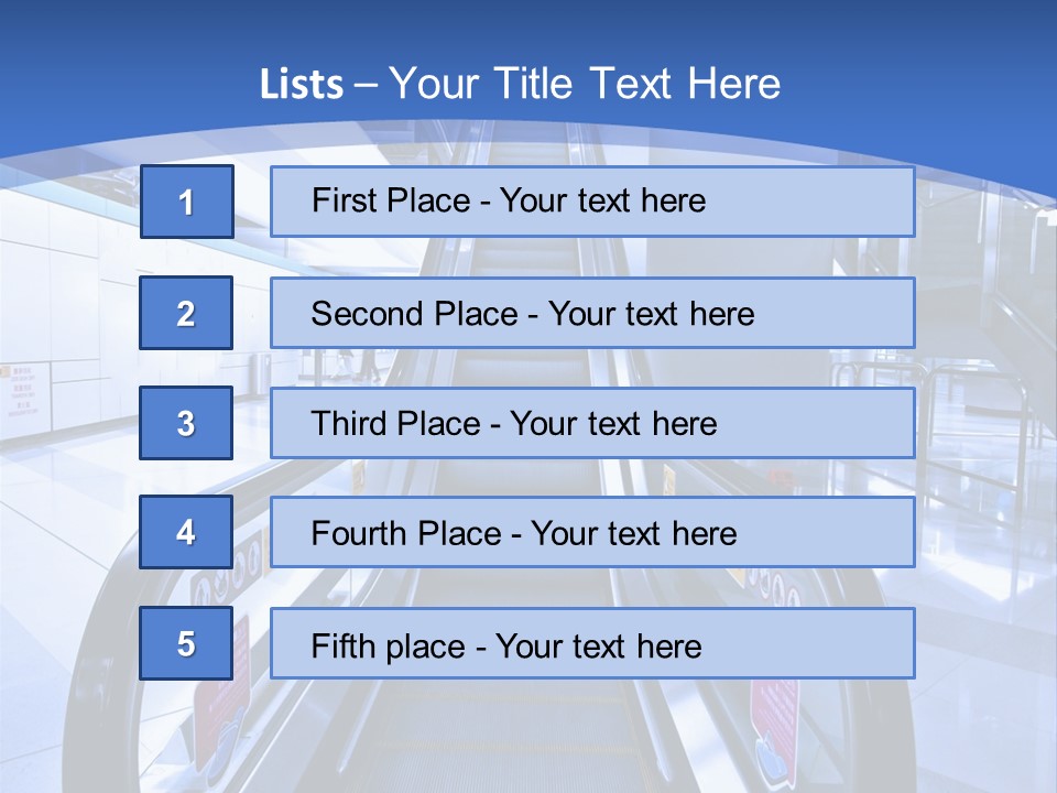 Subway Architecture Way PowerPoint Template
