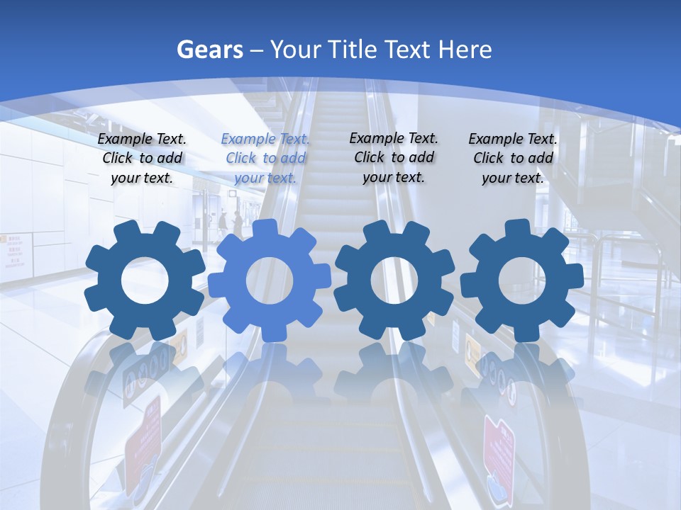 Subway Architecture Way PowerPoint Template