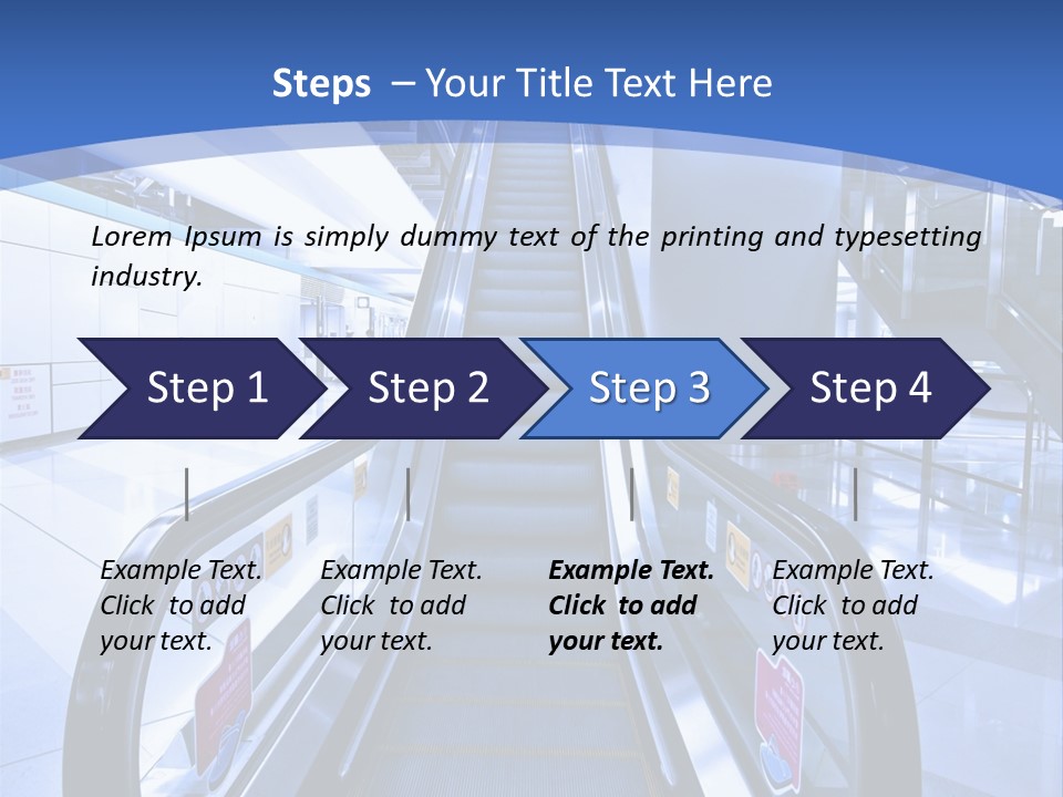 Subway Architecture Way PowerPoint Template