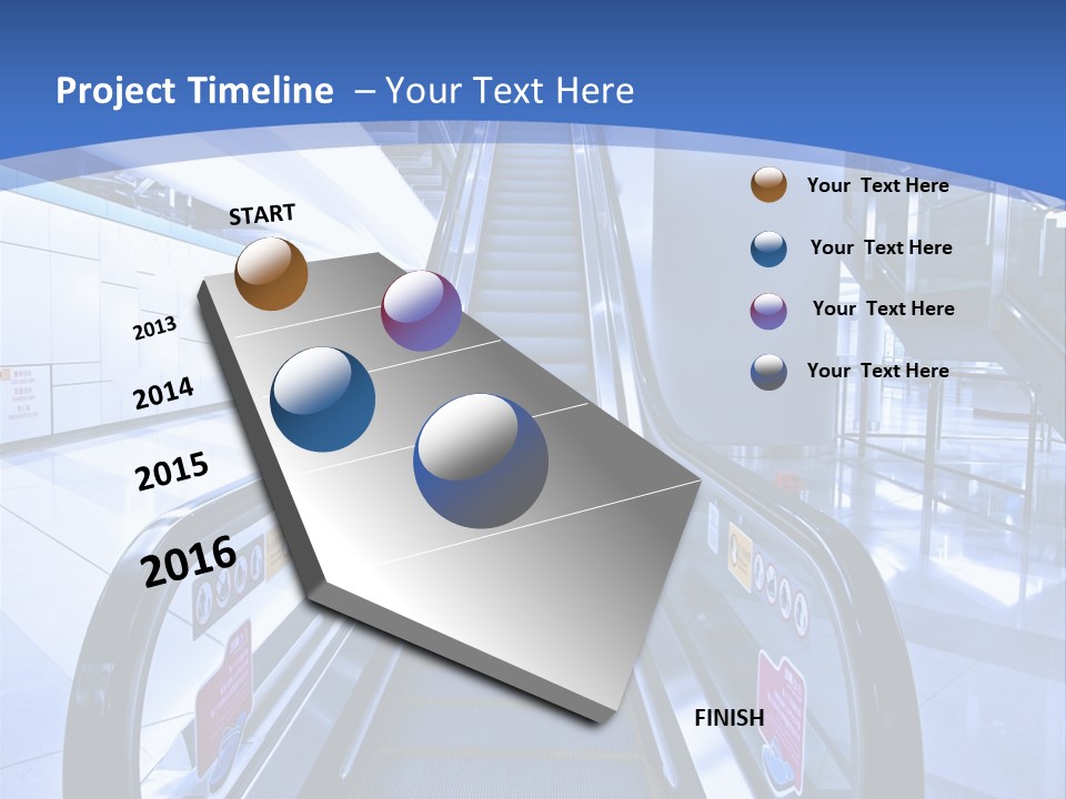 Subway Architecture Way PowerPoint Template