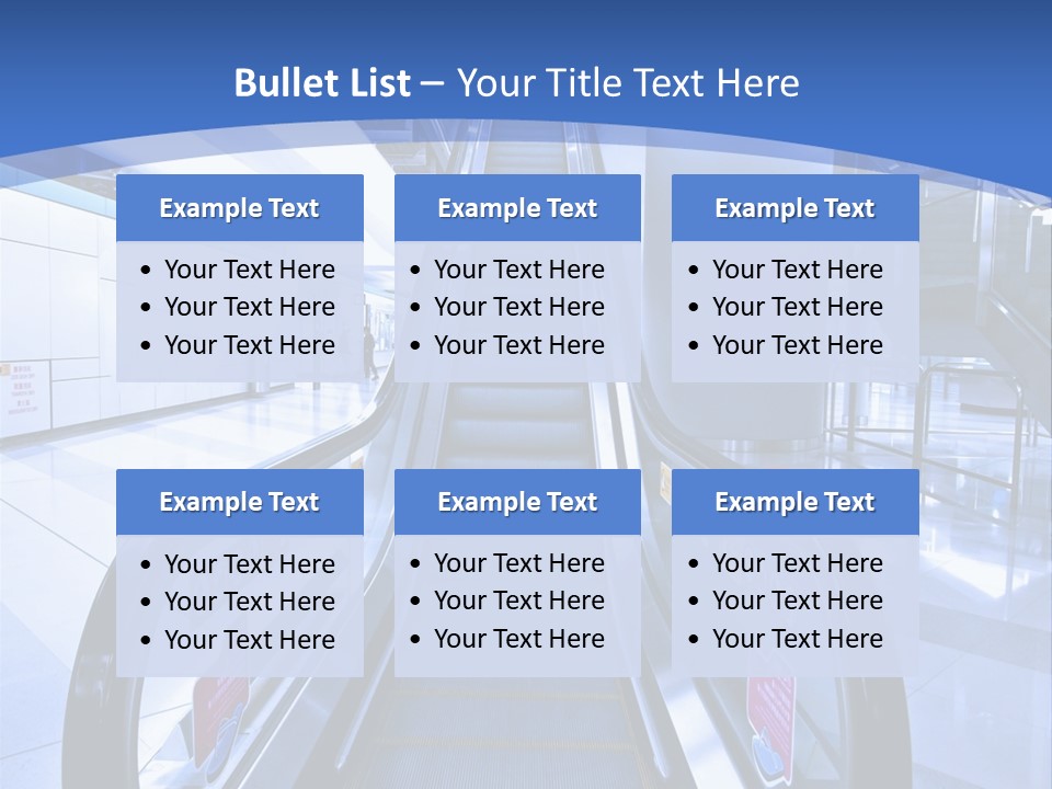 Subway Architecture Way PowerPoint Template