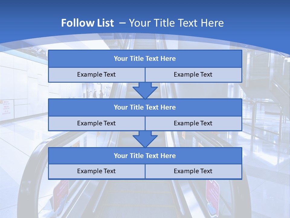 Subway Architecture Way PowerPoint Template
