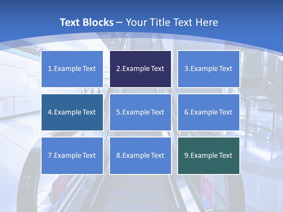 Subway Architecture Way PowerPoint Template