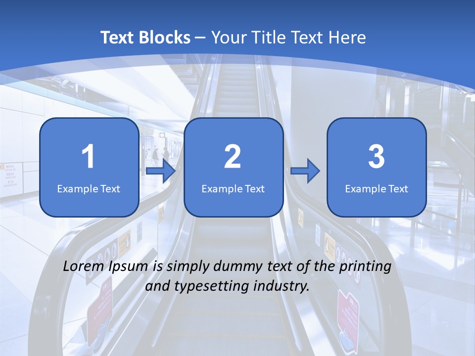 Subway Architecture Way PowerPoint Template