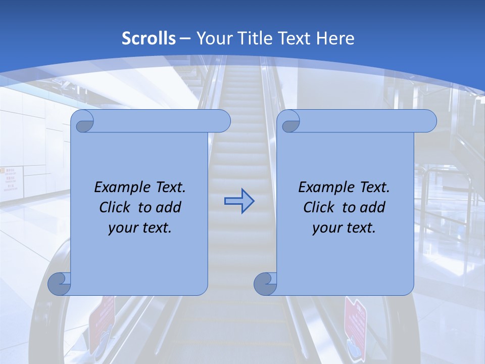 Subway Architecture Way PowerPoint Template